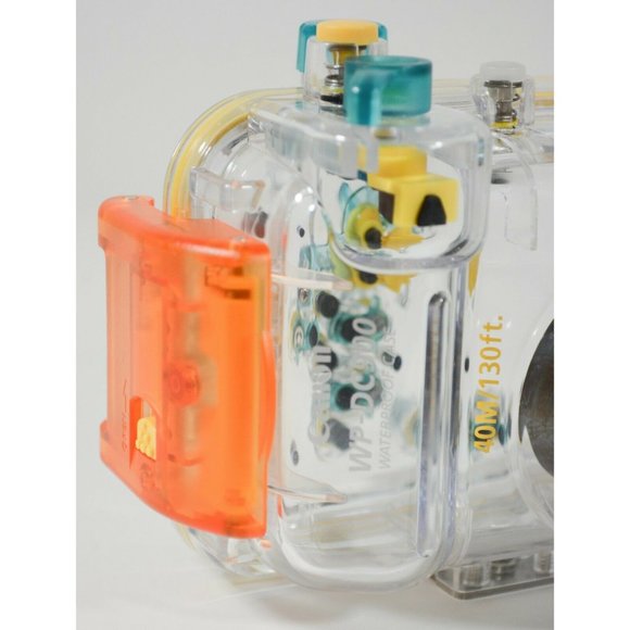 Canon WP-DC900 Waterproof Camera Underwater Case for Powershot A80 40m/130ft - Picture 2 of 10